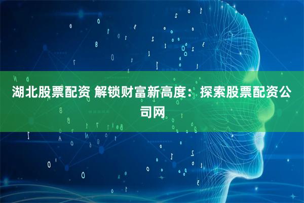 湖北股票配资 解锁财富新高度：探索股票配资公司网